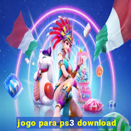 jogo para ps3 download